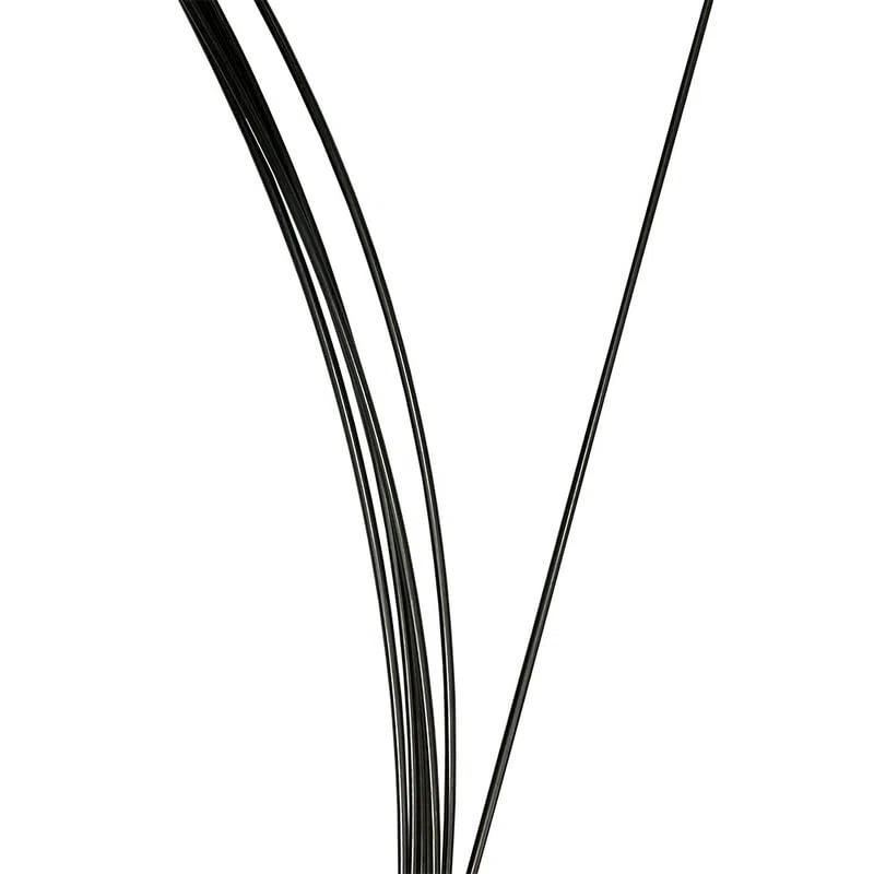 1 m Superelastische Nitinol-Legierung, Nickel-Titan, Gerader Draht, 0,1-1,8 mm, Schwarz, 0,7 mm x 1 m