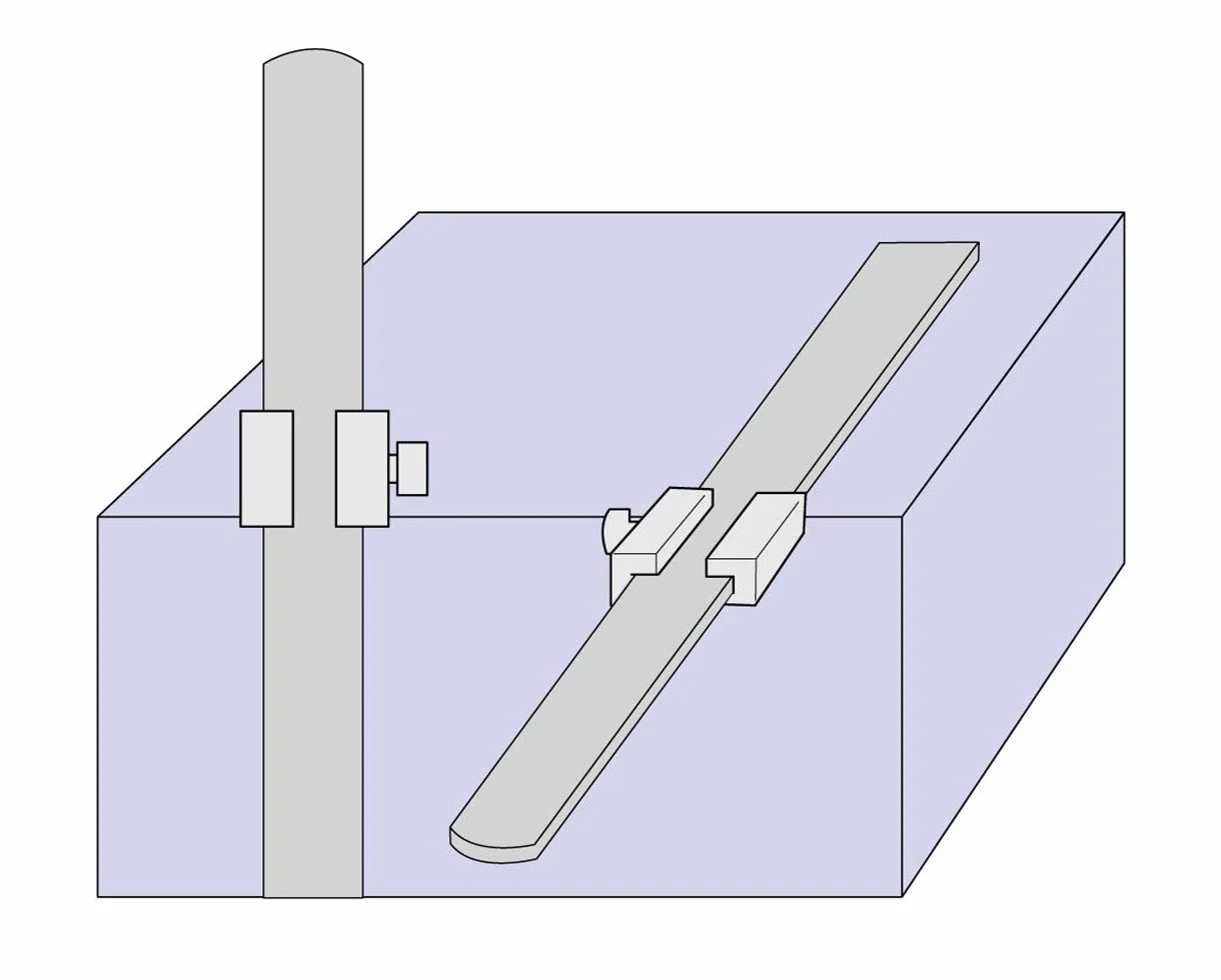 Shinwa 3-D-76752 300 mm metrisches Stahl Regel mit Lineal Stop von tyzacktools