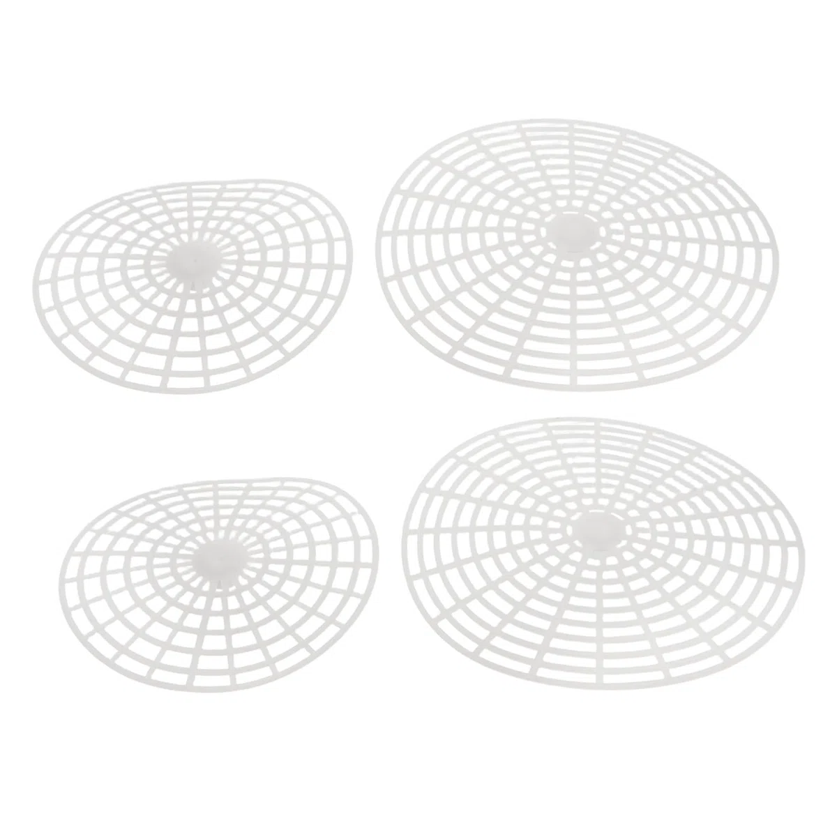 STOBAZA 4 Stück Gärglas Siebpressen Aus Kunststoff 22cm 17cm Pressplatten Für Fermentation Und Einlegen Von Gemüse Einmachzubehör Für Weithalsgläser