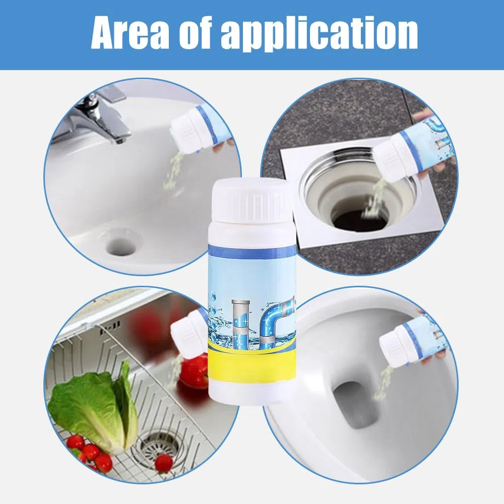 Abflussreiniger Schaum Extra Stark, 2026 Neu Rohrreiniger Extrem Stark, Sink Und Drain Cleaner, Hochwirksamer Rohrreiniger Mit Aktivschaum, für Küche, Bad, Toilette (1)
