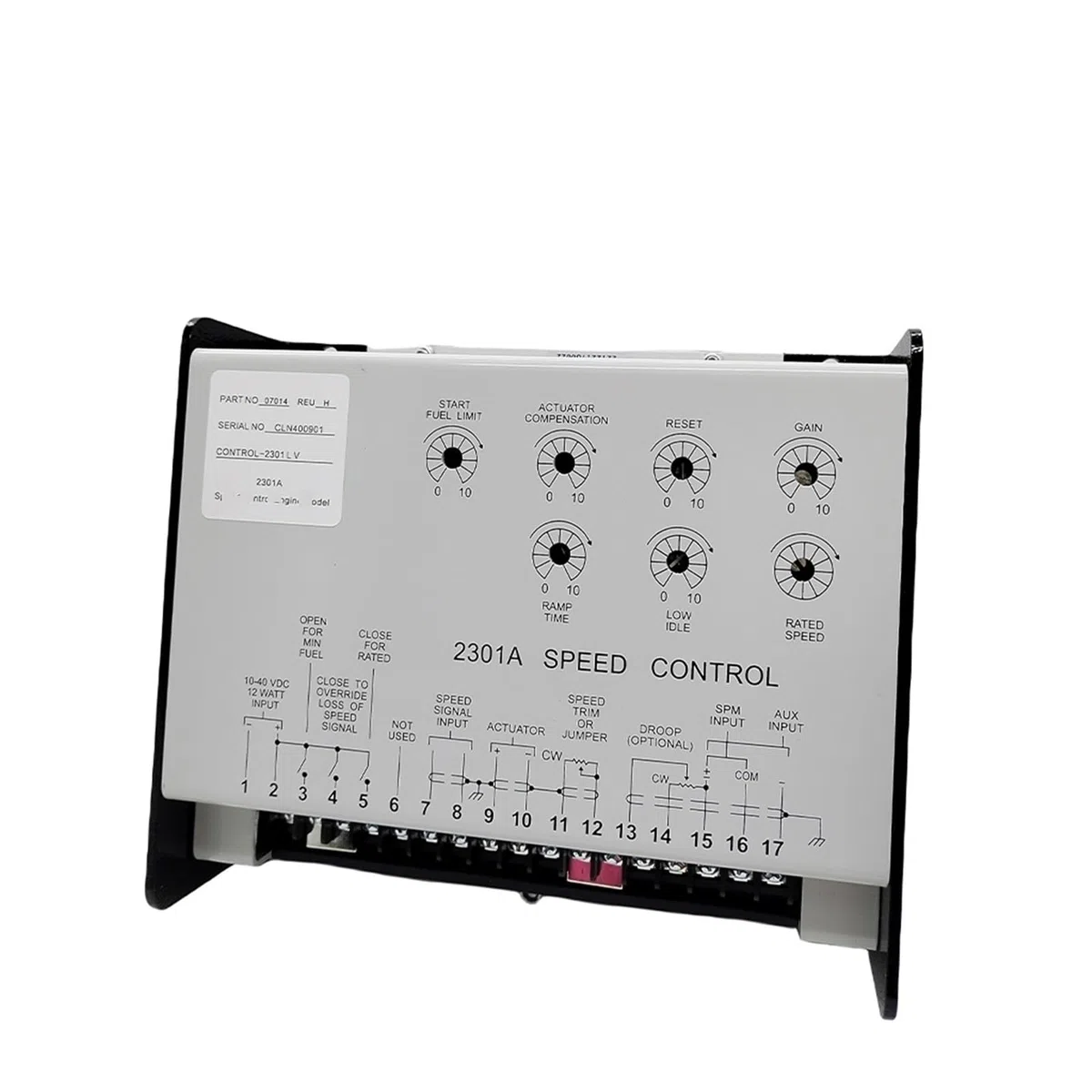 Drehzahlregler 2301A 9907-014 Kompatibel mit Drehzahlreglerplatine