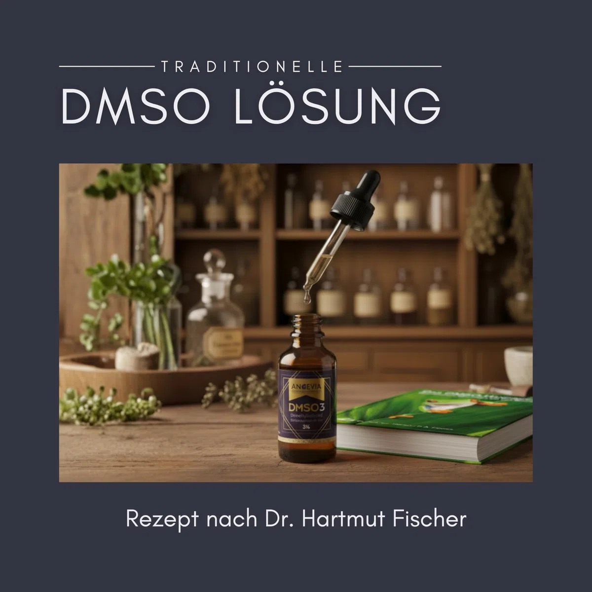ANCEVIA DMSO 3% Tropfen - mit Pipette 30 ml DMSO Lösung 3 Prozent - Pharmazeutische Qualität - Verdünnte traditionelle Formel - Präzise Dosierung - In MIRON Violetglas