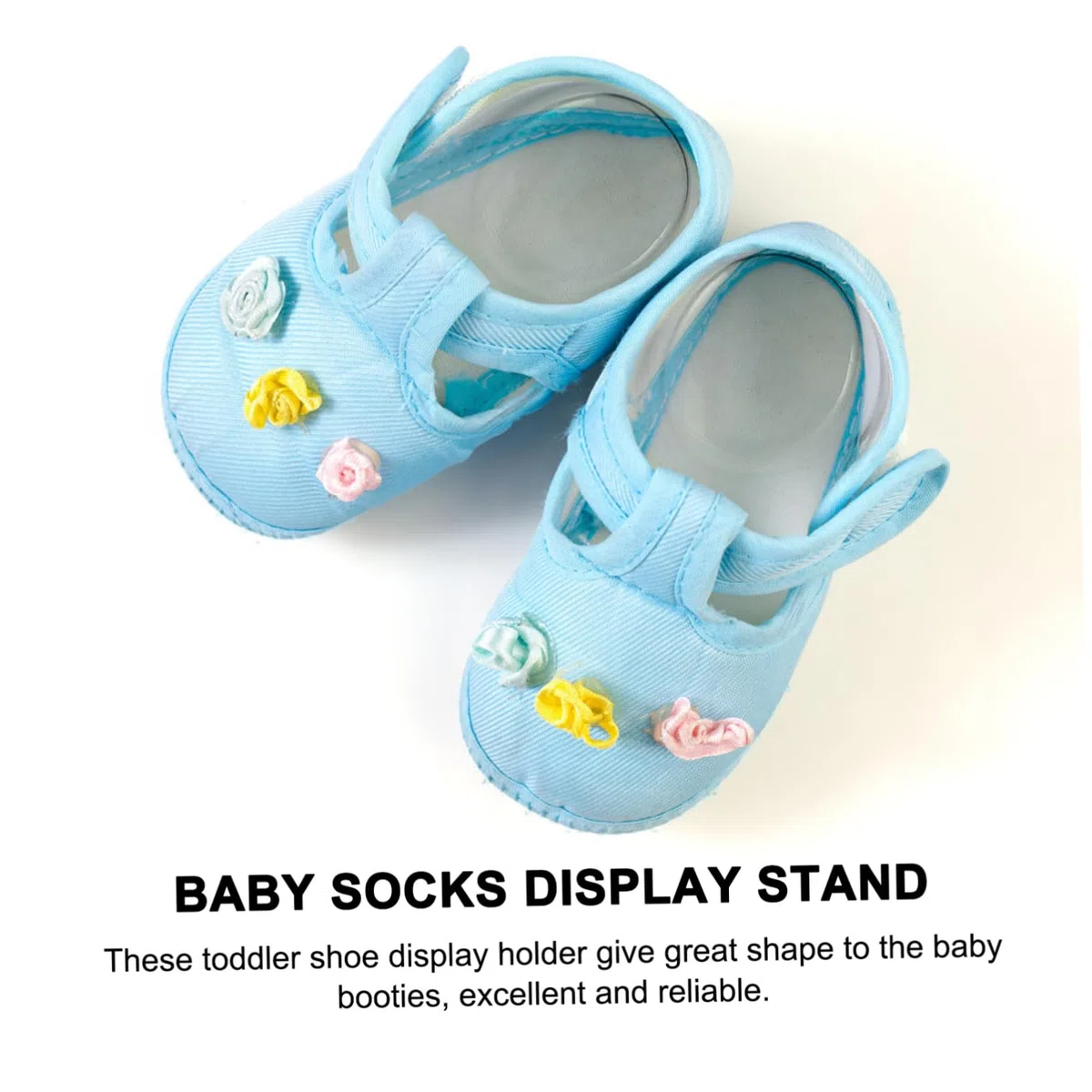 ABOOFAN Transparenter Schuhhalter Babyfüße Aus Robustem Pvc Babyschuh Displayständer Für Kleinkinderschuhe Leichter Stabiler Socken Und Schuhpräsentationsständer