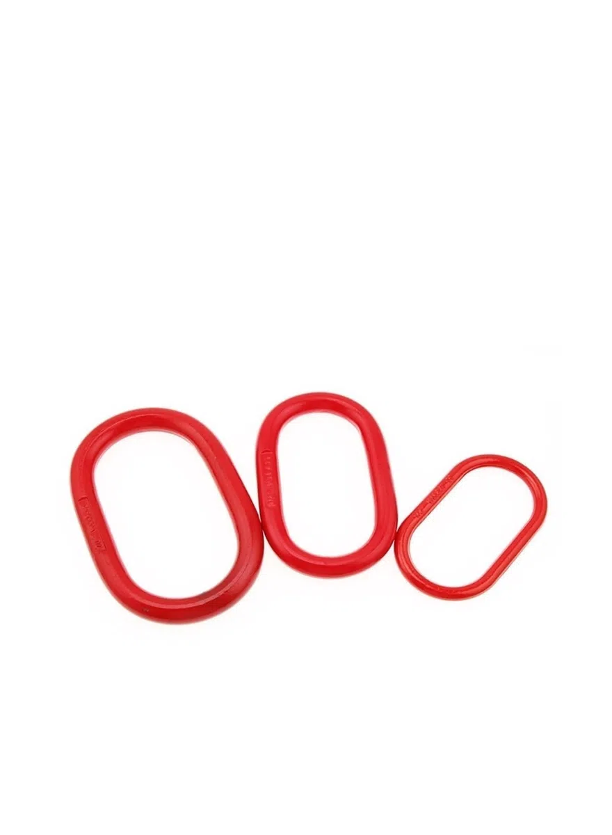 Hochfeste Heberinge aus legiertem Stahl, lange Heberingketten, Heberinge, runde Ringe, lange geschmiedete ovale Ringe zum Heben und für andere Anwendungen (21,7 T)