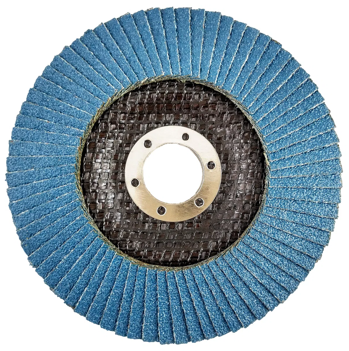 WFS Fächerscheiben 125 mm | 10 Schleifscheiben Korn 60 | Metall Lamellenscheibe