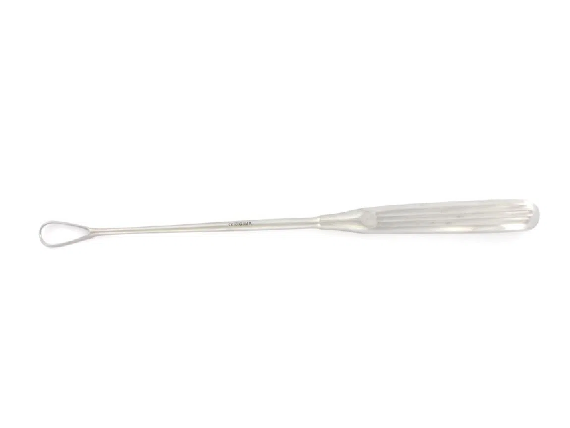 Gima - Sims Uteruskürette, Scharf, Größe 8 mm, Länge 26 cm, aus Edelstahl, Medizinprodukt der Klasse I, 1 Stück