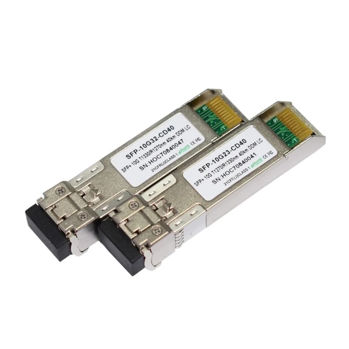Mini GBIC WDM 10G SFP 40 km 1270/1330 nm LC-Anschluss Dom Starke Kompatibilität