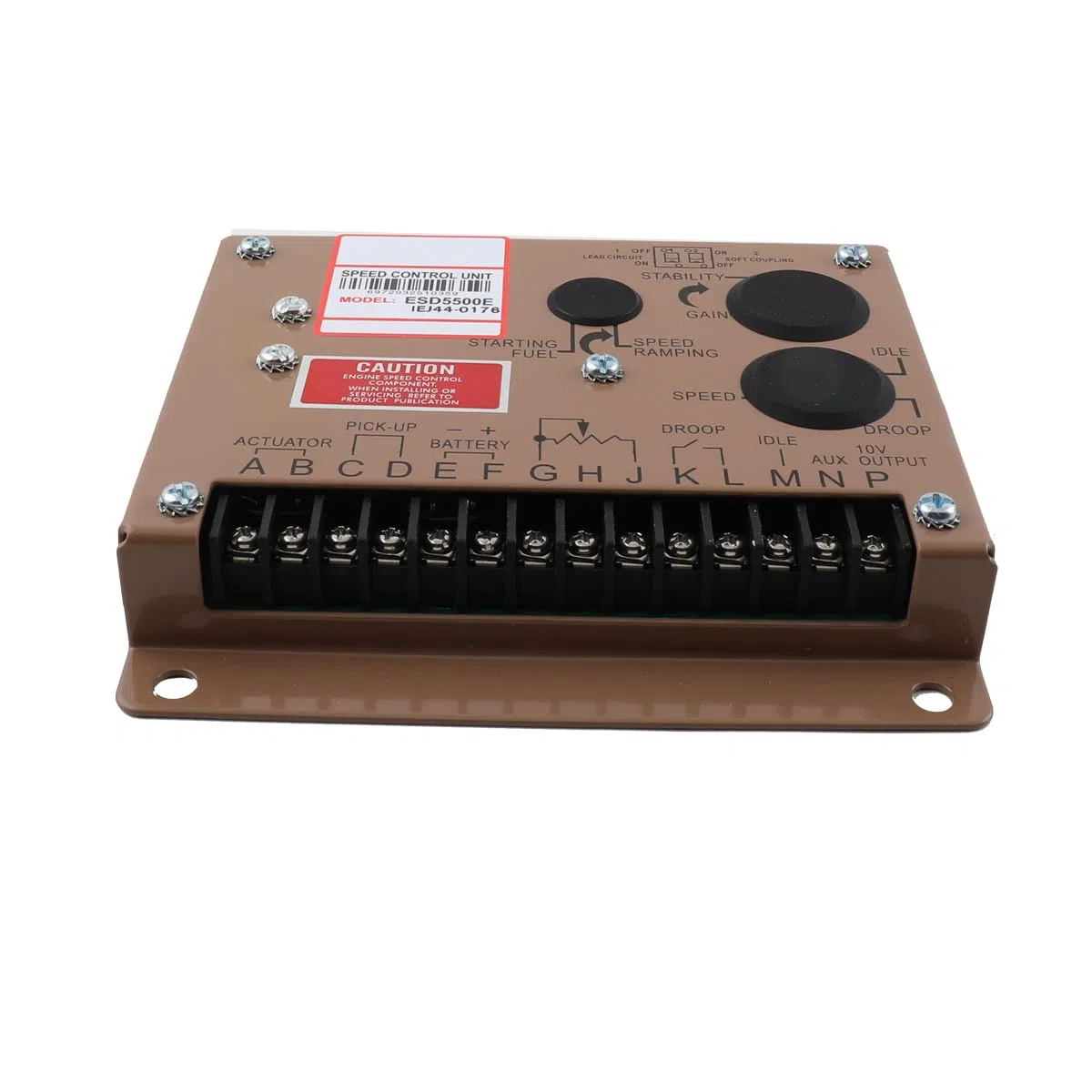 Heavy Duty Diesel Generator ADC120 Stellantrieb Actuator 12V + Regler ESD5500E Speed Controller + magnetischer Tonabnehmersensor MPU 3034572 für Generator 1 Satz Stellantrieb ADC120-12