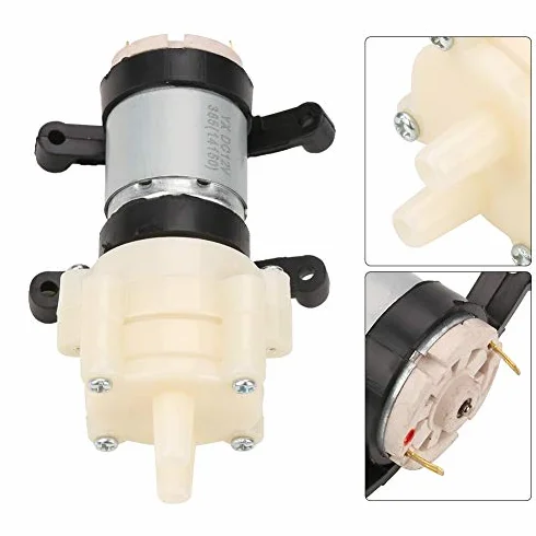 385 DC 12 V Mini Wasser Saugpumpe Geräuscharm Elektrische Membran für Tee Maschine Aquarium Wasserspender