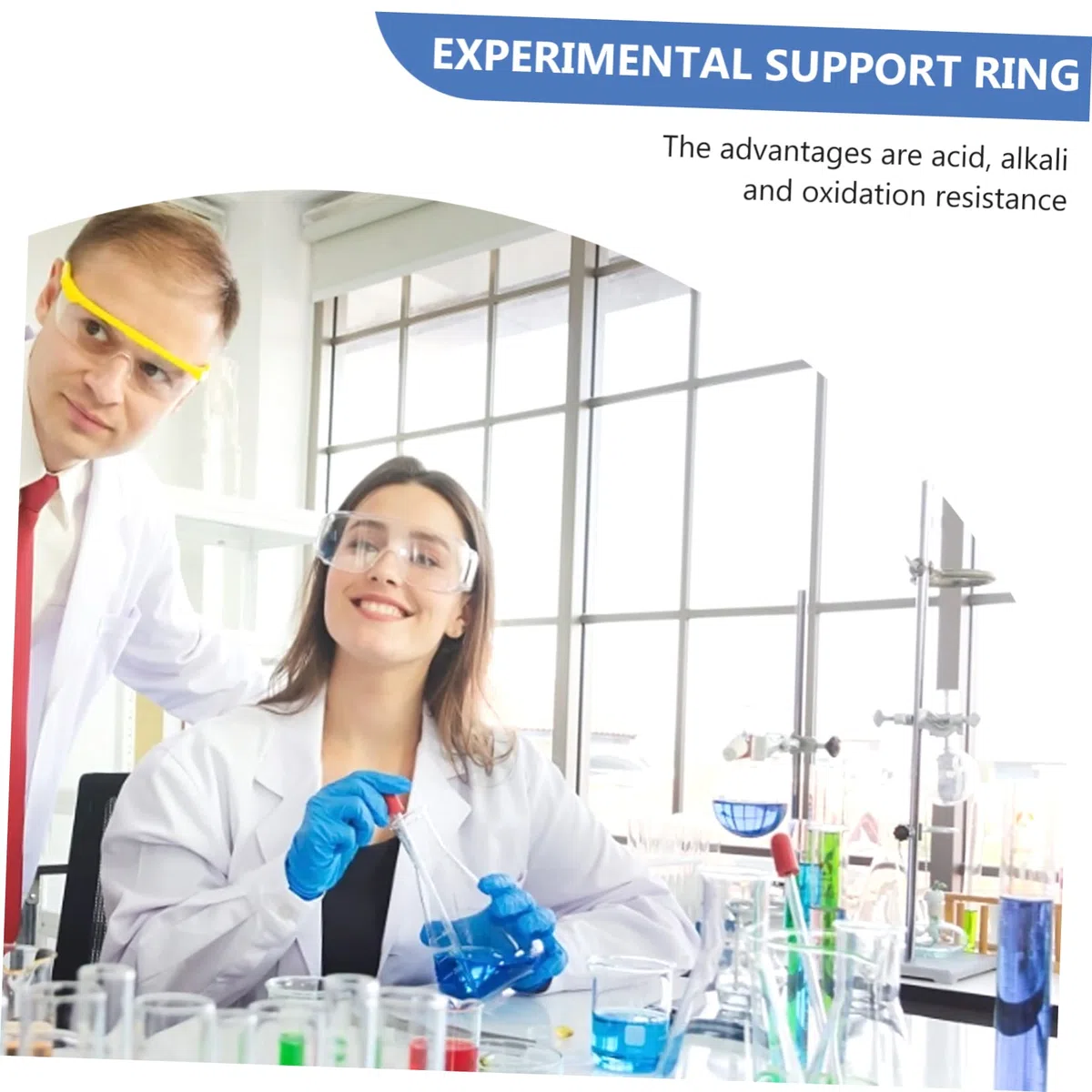 Veemoon Eisen Labor Stützring 60mm Offener Ring Stativklemme Für Retortenständer Chemie Experiment