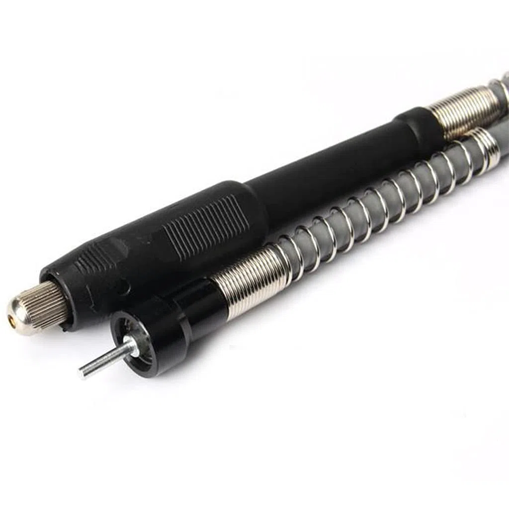 Flexible Biegsame Welle Verlängerungskabel Flexible Bohrwelle Flex Schaft mit M8 Schnellspannbohrfutter Klemm Dia.3,2 mm Für Rotary Grinder Attachment Rotary Werkzeug