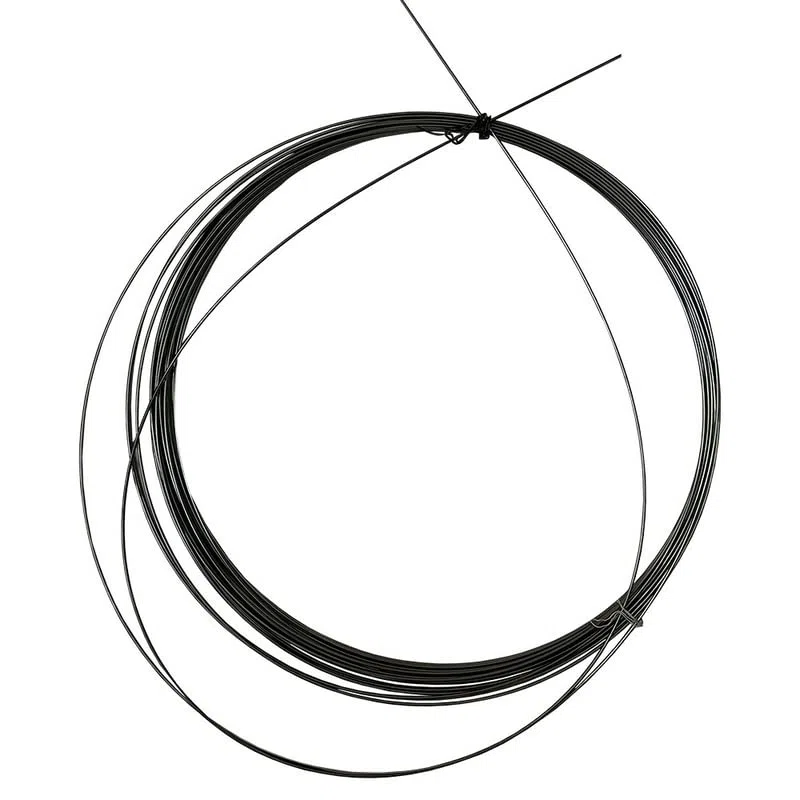 1 m Superelastische Nitinol-Legierung, Nickel-Titan, Gerader Draht, 0,1-1,8 mm, Schwarz, 0,7 mm x 1 m