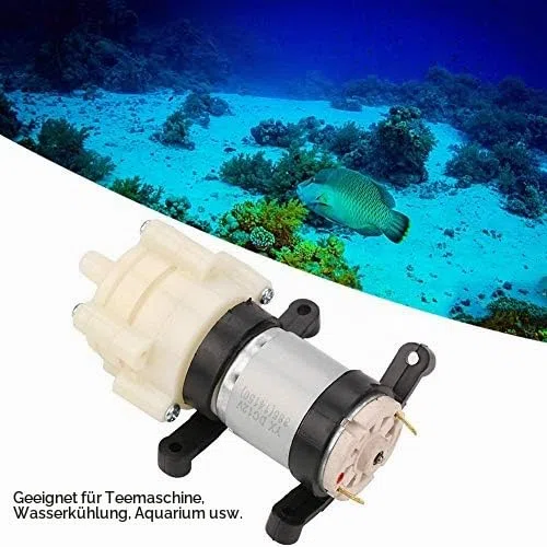 385 DC 12 V Mini Wasser Saugpumpe Geräuscharm Elektrische Membran für Tee Maschine Aquarium Wasserspender