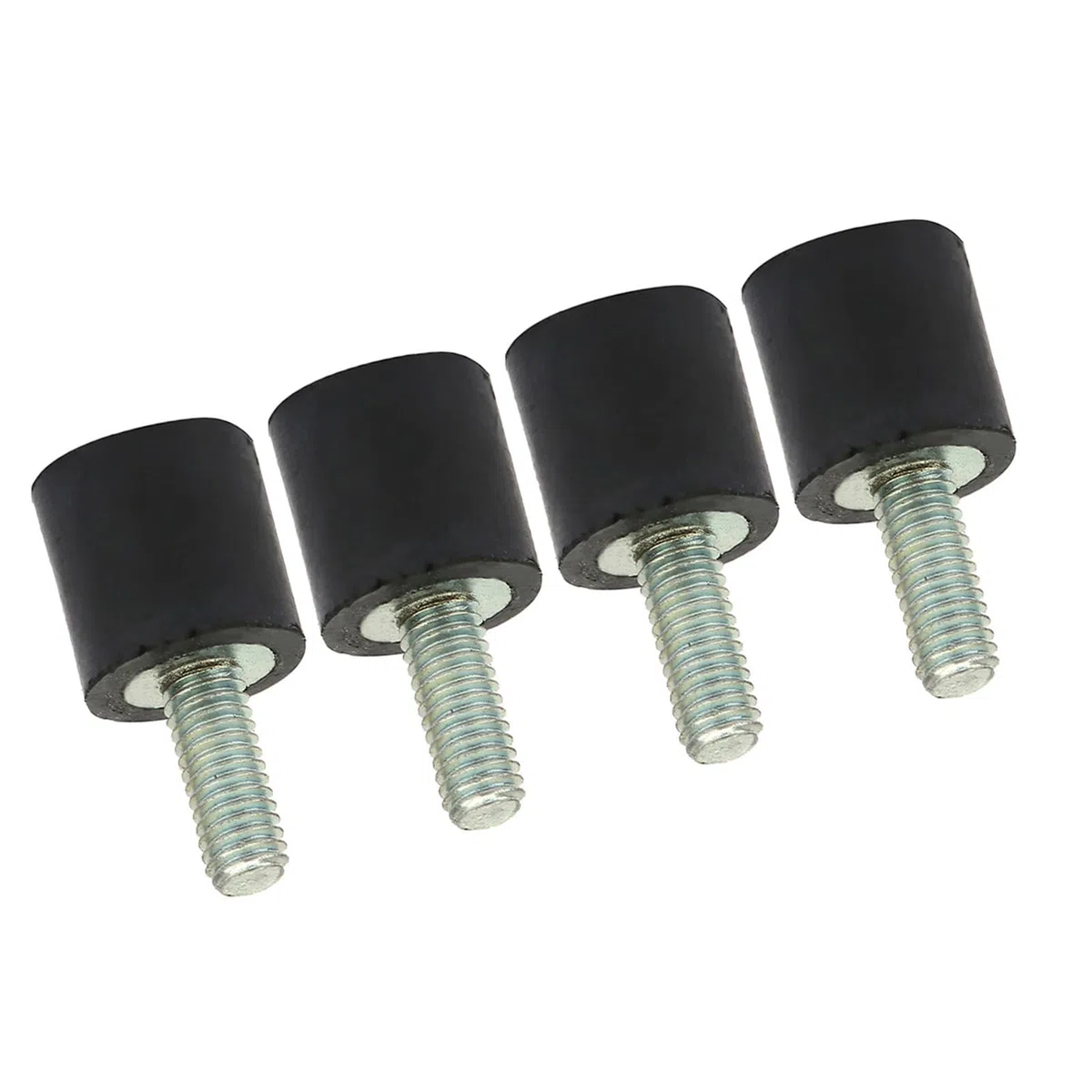 Gummidämpfer, 4 Stück Gummi-Lagerhalterungen mit M3/M5/M6 Bolzen - Stoßdämpfer für Vibrationsschutz